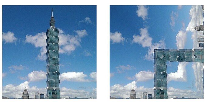 Mirroring an Image – Along with Diagonal-1a