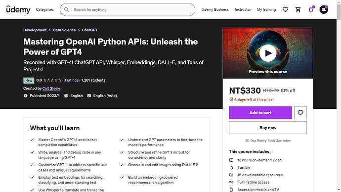 Mastering OpenAI Python APIs